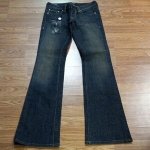 Kasil Heritage 1968 Women's Dark Blue Devoted Fit Boot Cut Jeans